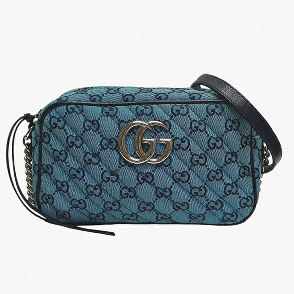 Gucci GG Marmont 447632 Quilted Shoulder Bag for Women - Picture 1 of 9